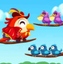 小鸟排排坐红包版