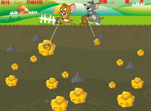 猫和老鼠黄金矿工双人版28046