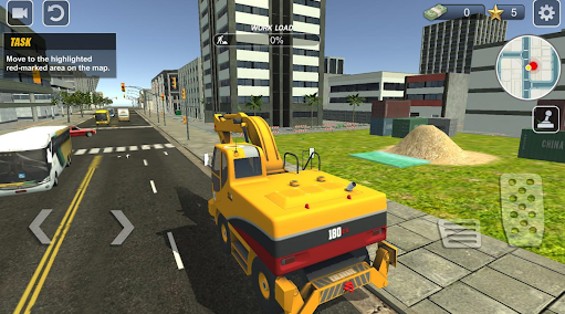 挖掘机城市建造0