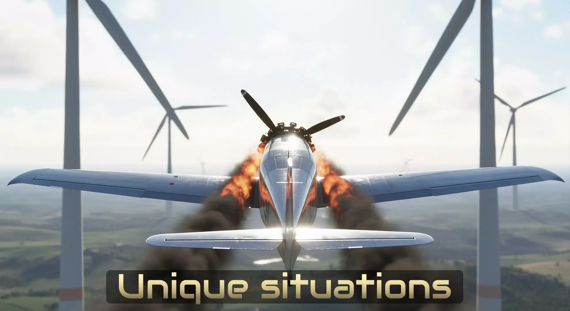 飞行模拟器危险着陆28482