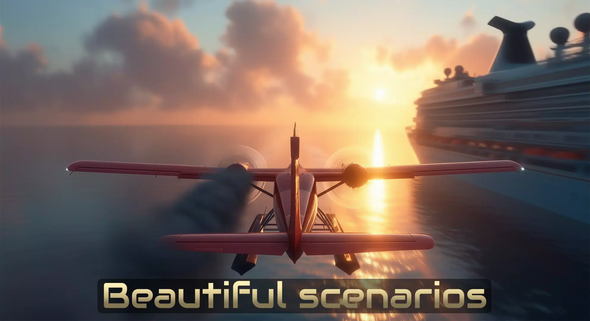 飞行模拟器危险着陆28482