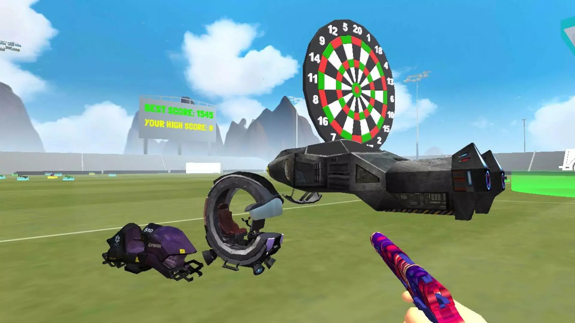 赛博都市霓虹机甲