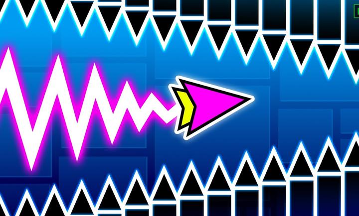 波浪冲刺几何箭头0