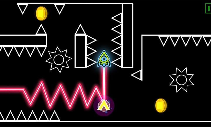 波浪冲刺几何箭头3