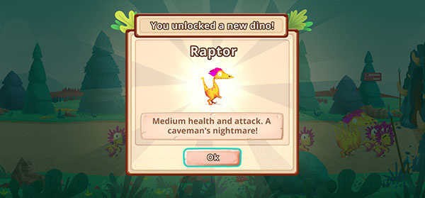 解锁新恐龙角色