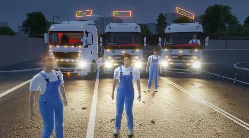 汽车货物模拟器1