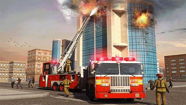 模拟驾驶消防车0
