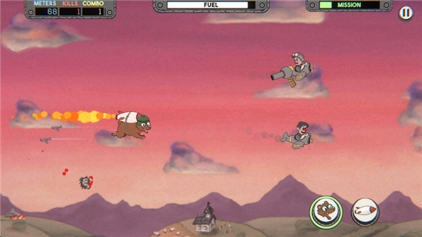 熊熊飞机小游戏0