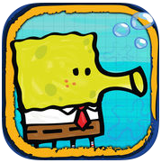 涂鸦跳跃海绵宝宝版