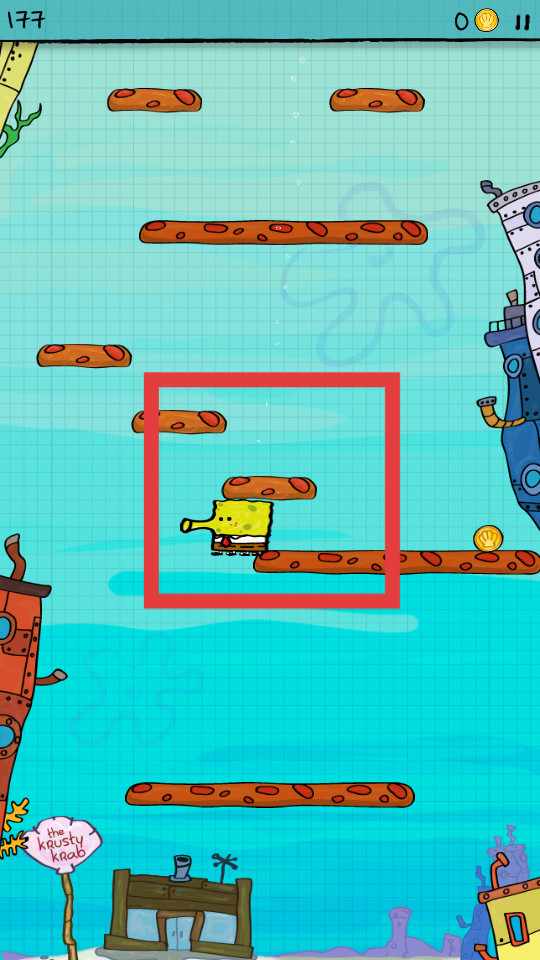 涂鸦跳跃海绵宝宝版1