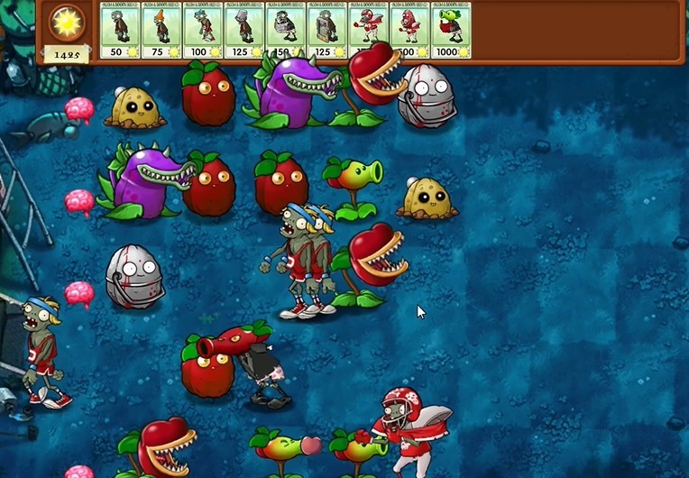 植物大战僵尸融合版3.2高数带我飞