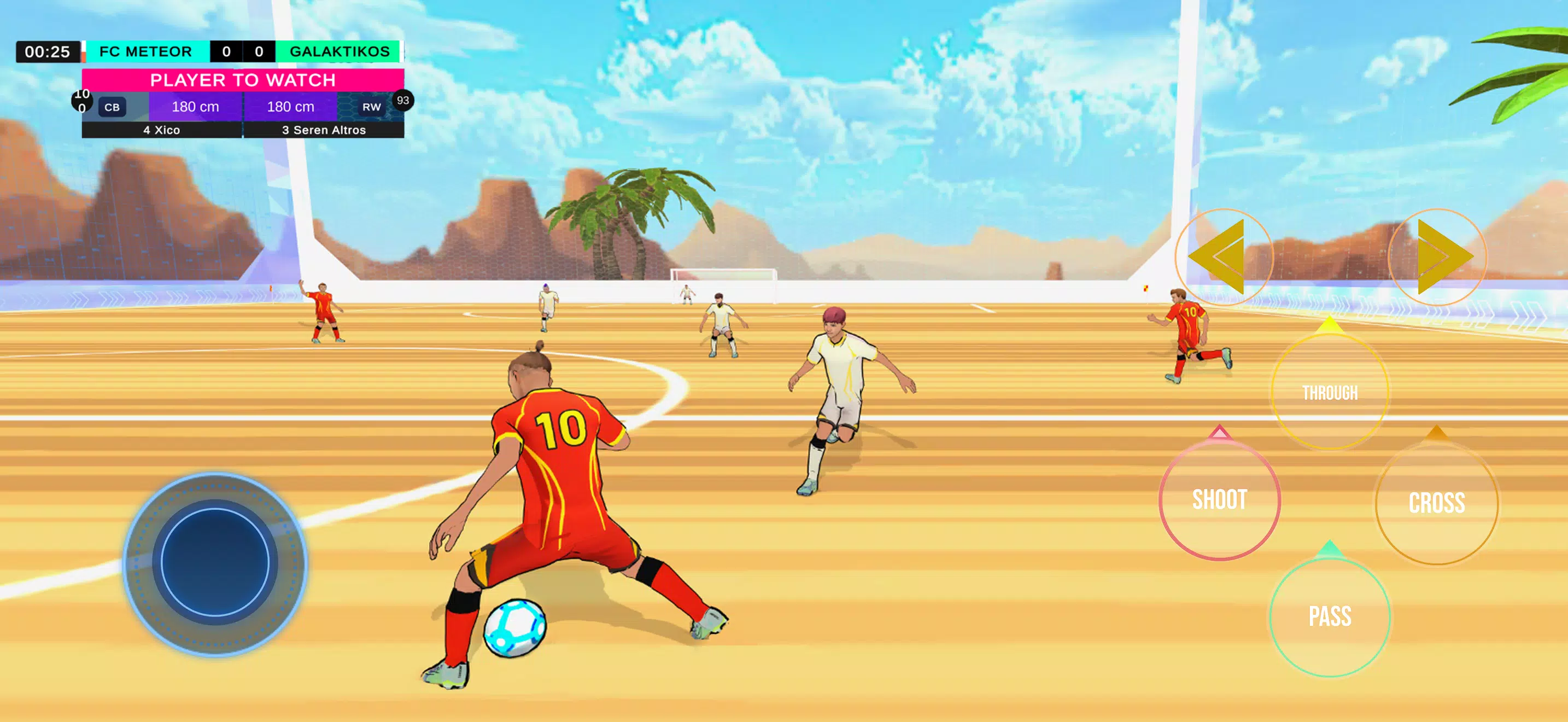 银河足球：3v3复赛0