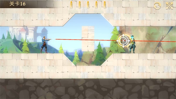 子弹射击金银岛之谜