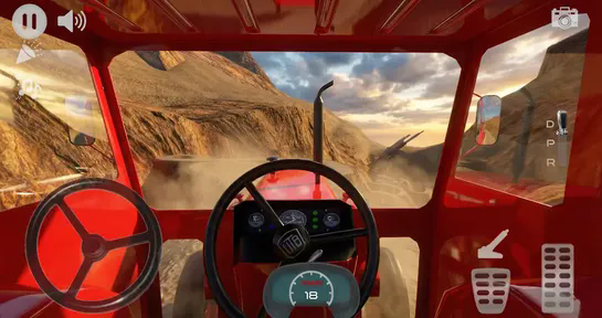 真实拖拉机驾驶模拟器