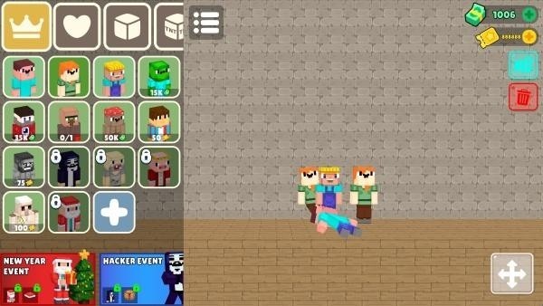 菜鸟沙盒3D:动作世界