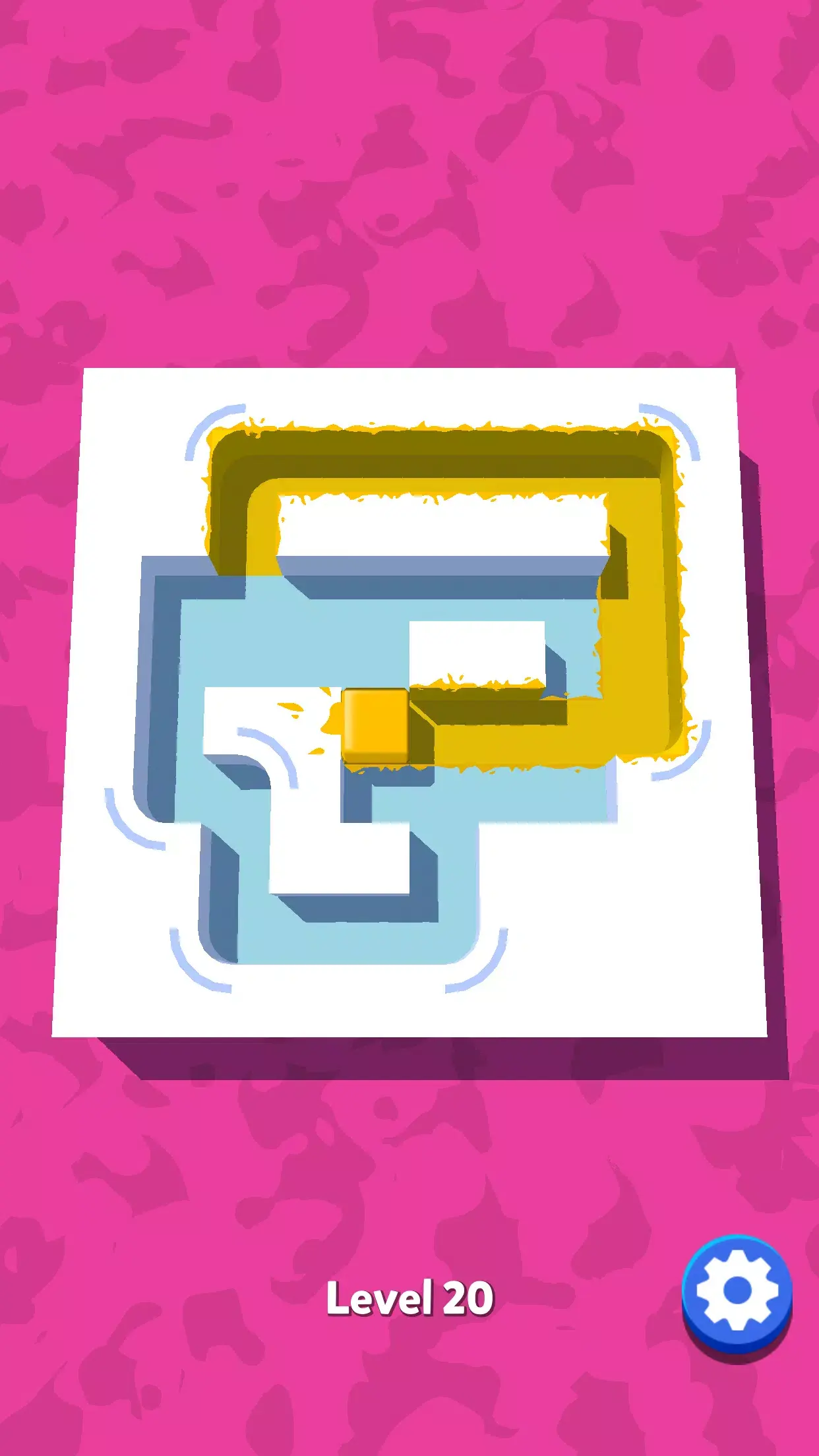 染色迷宫小游戏