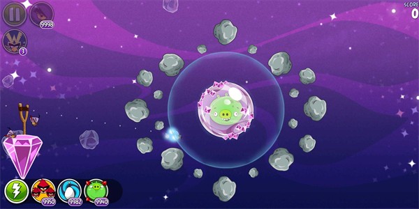 愤怒的小鸟太空额外星球2