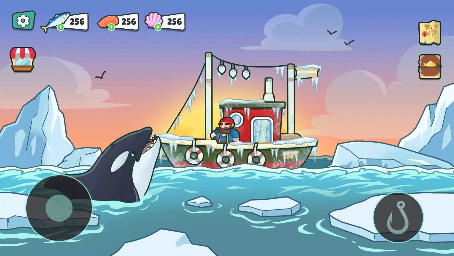 钓鱼与喂食手机版0