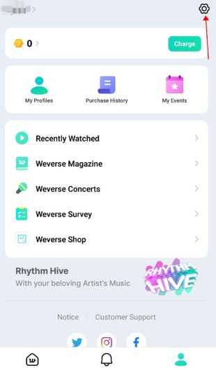 Weverse app