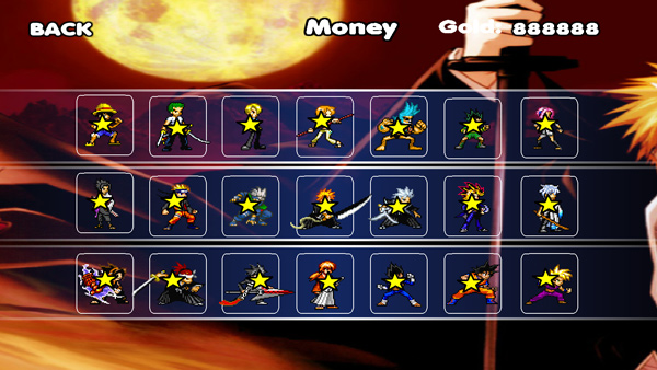 mugen动漫大乱斗1500动漫人物版35527