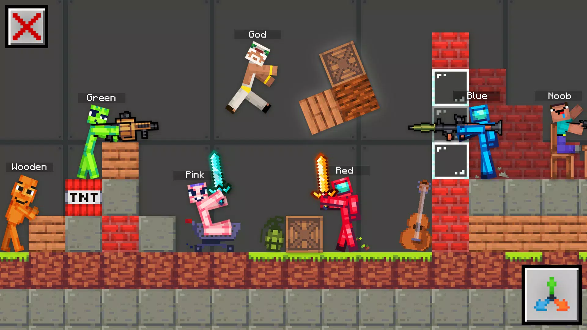 甜瓜工艺布娃娃沙盒1