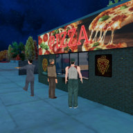 披萨异常售货亭