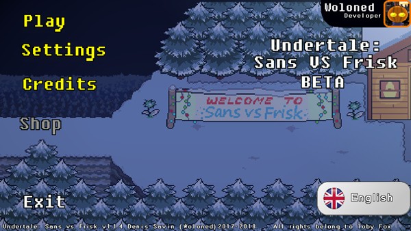 传说之下(sans vs frisk)2