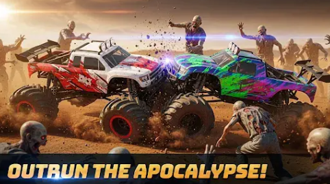 战斗赛车僵尸岛