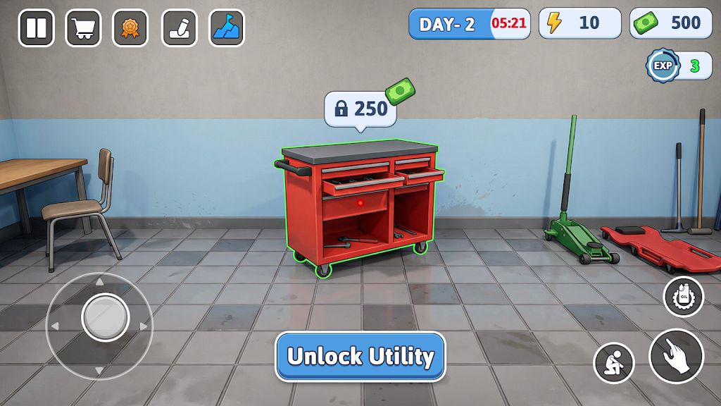 车库模拟机械工坊