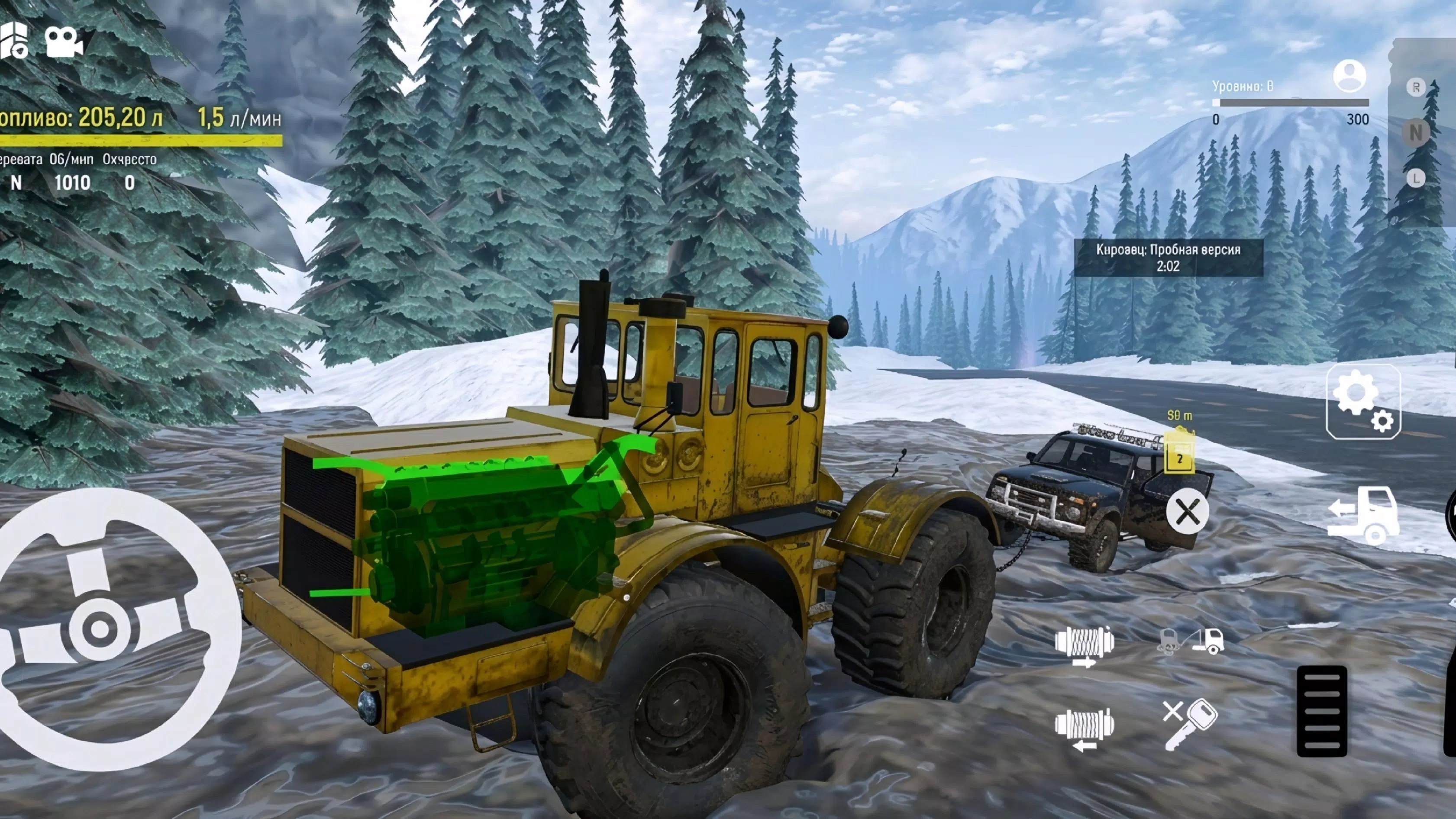 雪地泥泞越野车0