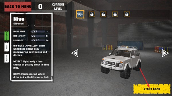 雪地泥泞越野车