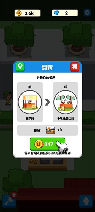 美食狂热餐厅大亨