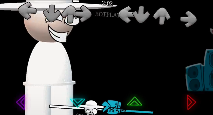 fnf白色直升机模组