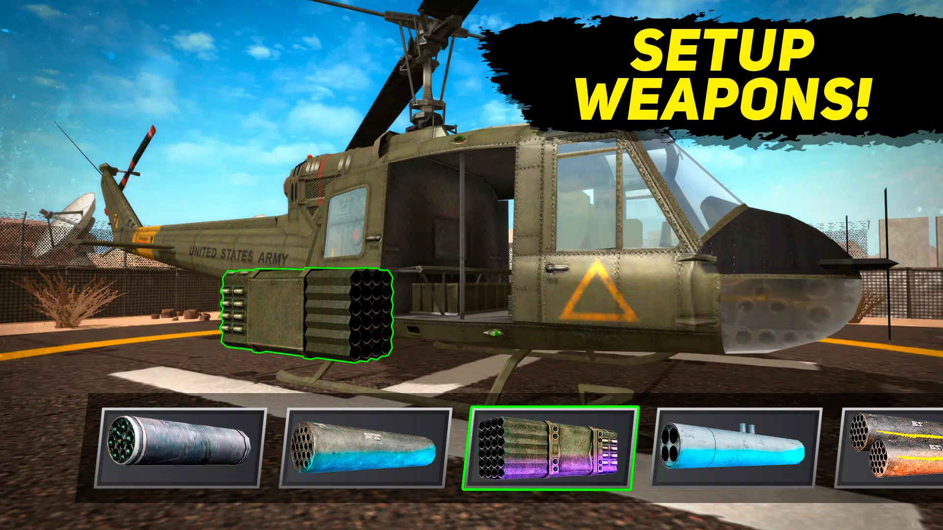 沙漠直升机突袭3D1