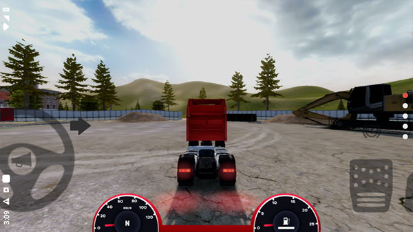 卡车司机重型货物0