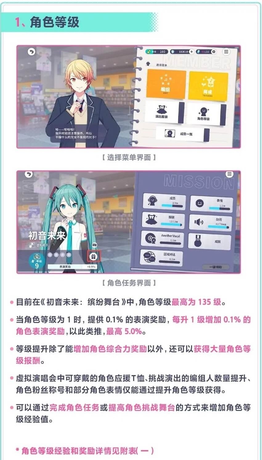 初音未来缤纷舞台日服