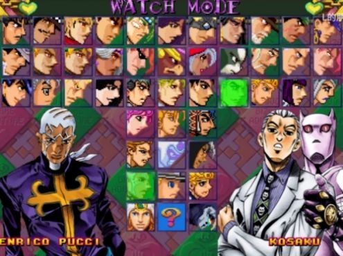 mugen动漫大乱斗jojo安卓版1