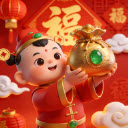 锦玉呈福