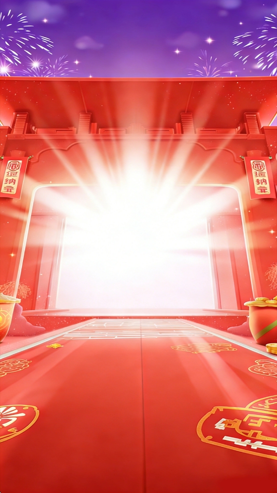 金彩迎财神红包版0