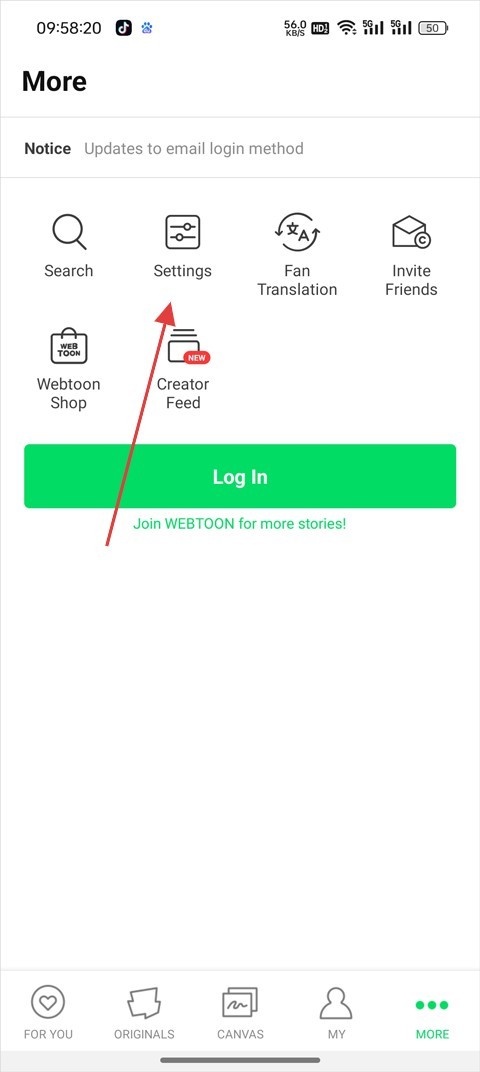 webtoon漫画