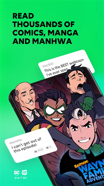 webtoon漫画app0
