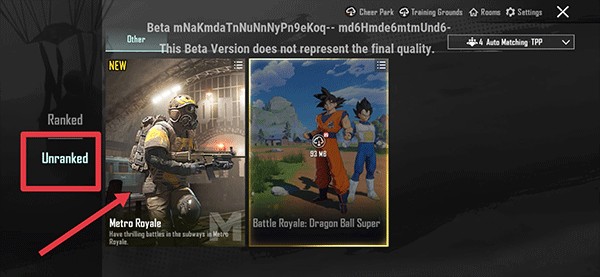 pubg地铁逃生4.4正式服