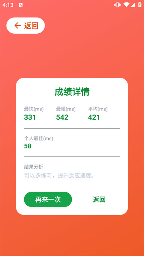 Human Benchmark反应力测试