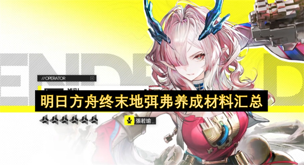 明日方舟终末地弭弗养成材料汇总