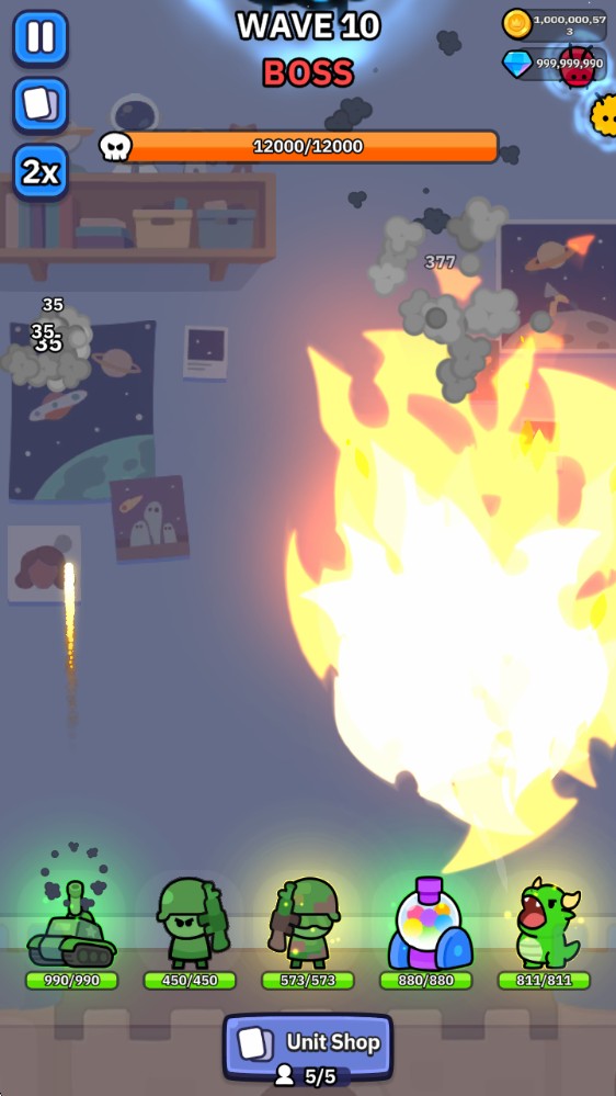 玩具城堡防御