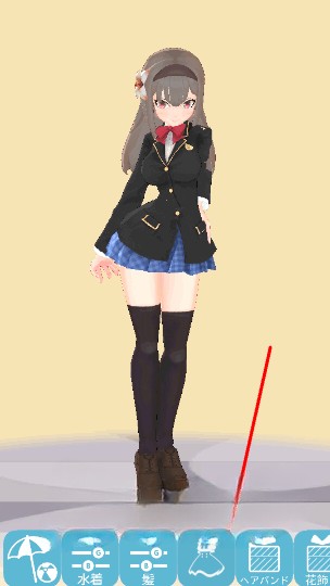 3D少女Yuna