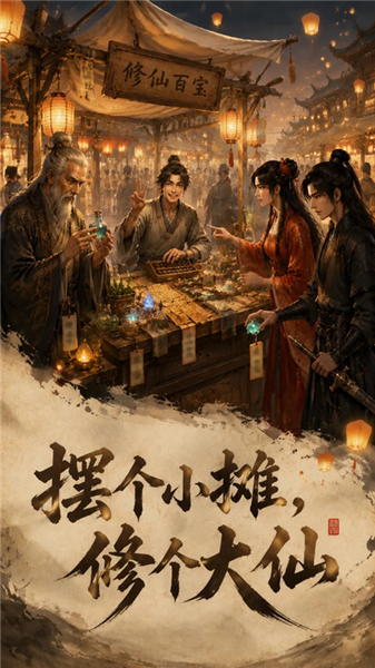 修仙摆摊模拟器