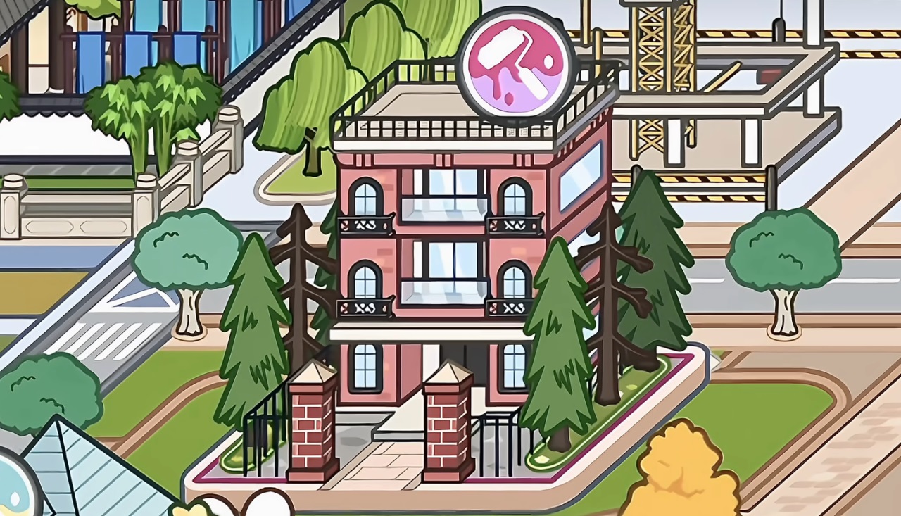 米加小镇世界三层小屋