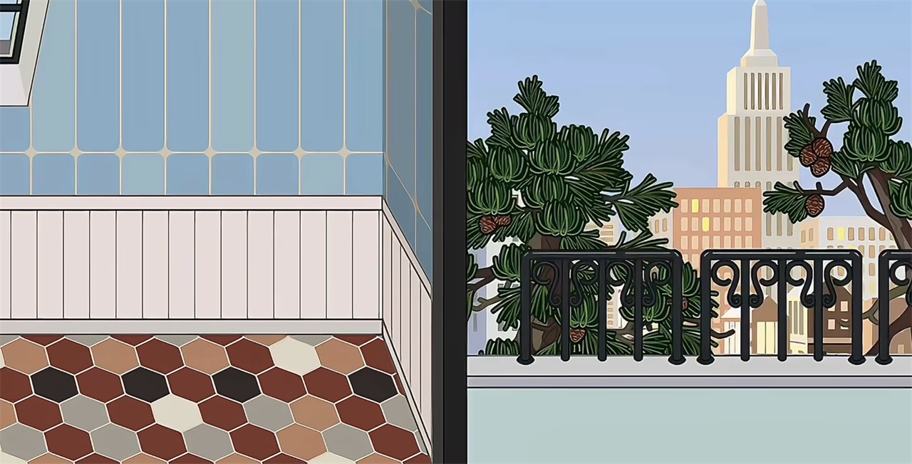 米加小镇世界三层小屋