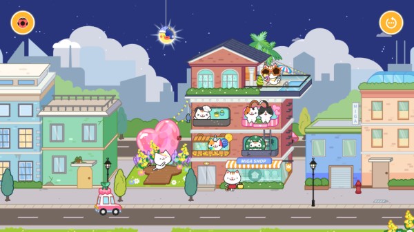 米加小镇公寓街道